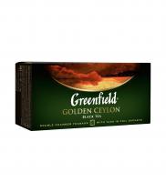 Чай черный Greenfield Golden Ceylon, в пакетиках 25 х 2 гр.