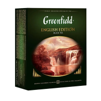 Чай в пакетиках чёрный Greenfield English Edition, 100 x 2гр. Чай в пакетиках чёрный Greenfield English Edition, 100 x 2гр.