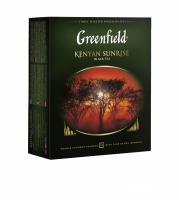Чай черный Greenfield Kenyan Sunrise, в пакетиках 100 х 2гр. Чай черный Greenfield Kenyan Sunrise, в пакетиках 100 х 2гр.