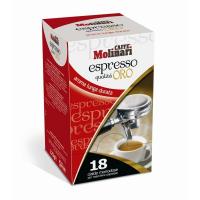 Кофе в чалдах Molinari Espresso Qualita Oro, 18х7г