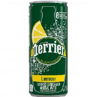 Perrier Lemon вода минеральная газированная, ж/б, 0.25 л