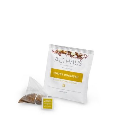 Чай травяной Althaus Toffee Rooibush в пирамидках 15x2,75гр.