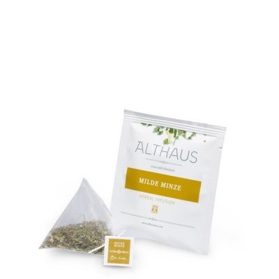 Чай травяной Althaus Milde Minze в пирамидках 15x2,75гр.