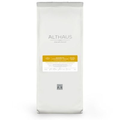 Чай травяной Althaus Rooibush Strawberry Cream, 250гр. Чай травяной Althaus Rooibush Strawberry Cream, 250гр.