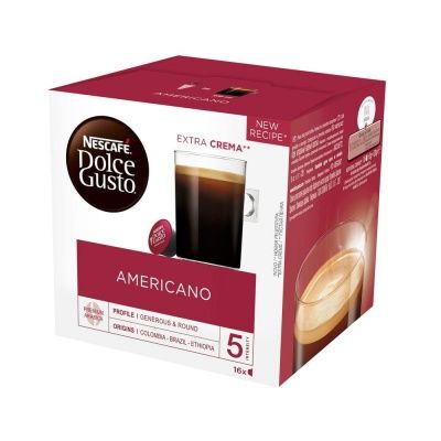 Кофе в капсулах Dolce Gusto Americano, 16 шт.